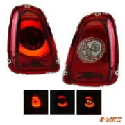 Clear Red 3D Stripe Bar Tail lights & LED Indicators for Mini Cooper R56 LCI (for: Mini)