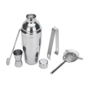 Cocktail Shaker Set Kit Stainless Steel Drink Boston Jigger Mixer Bar 750ml