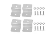 MOBI 4PC Solar Panel Mounting Brackets Aluminium Standard Z