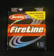 Berkley FireLine 125 Yard Reel Of 8 LB. Smoke Fishing Line - NIB