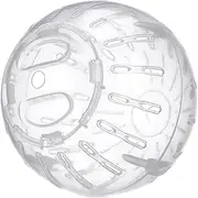 FUTUREORYY Hamster Clear Exercise Ball for Small Pets Durable Running Ball Safe Design for Dwarf Hamster Activity and Playtime Compact Pet