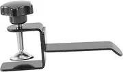 SWOOMEY Headphone Holder Hanger Hook Aluminum Alloy Headset Shelf Rack for Desk Space Saving Earphone Mount Compatible with All Headphones Black