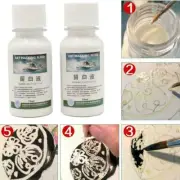 18ml/75ml Art Masking Fluid & Applicator Drawing Gum Water-color Tool H5V1