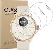 [carinacoco] 3 Pack Screen Protector for Withings Scanwatch 2 38mm, HD Clear Flexible Soft TPU Screen Protector, Anti-Scratch, Bubble Free, Anti-Fingerprint Self-Healing Elastic Skin Protective Film