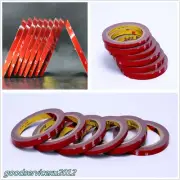 10 Pcs Universal Car Acrylic Foam Double Side Tape Adhesive Must Haves 3m*10mm