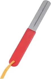 HOMSFOU Fishing Hook Sharpener File 2 Sided Grit Diamond Sharpener Hook File for Tackle Quick Release Hanging Strip 10 x 1cm