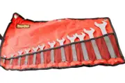 Industrial 12pc Combination Ring Open End Spanner Wrench Set:6,8,10,12,13,-32mm