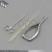 Chiropody Toe Nail Clipper Podiatry Foot Filer Cuticle Skin Scissor Beauty Tools