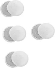 HOLIDYOYO 4sets Flat Mop Pads Head for Steam Mops Reusable Cleaning Pads for Hardwood Floor Cleaning Microfiber Refills 2pcs*4