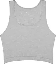 [Ethika] Women's Crop Tank Top | Heather