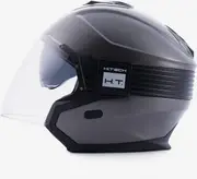 Blauer Hacker BTR Jet Helmet, black-grey, Size XL for Men Black Grey