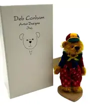 Tweedle Dee Deb Canham Mohair Mini Bear Figurine Alice Collection LE 595 / 2500