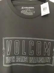 Volcom Stone Grey Gray T-shirt Skateboarding Surfing BNWT Large