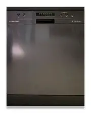 [Kleenmaid] Stainless Steel Free Standing or Built Under Dishwasher Black DW6020XB