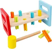 ERINGOGO 2Pcs Pounding and Hammering for Interactive Whack Game Plaything for Cognitive Development Motor Skills Safe Hammer Pounding for Engaging Playtime