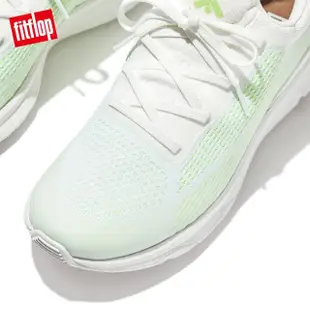 【FitFlop】VITAMIN FFX MENS GLOW-IN-THE-DARK SPORTS SNEAKERS運動風螢光繫帶休閒鞋-男(都會白)