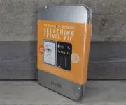 Art 101 Creative Tools SKETCHING Travel Kit & Tin Case - NEW SEALED!!