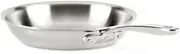 [All-Clad] D3 Stainless Everyday 3-ply Bonded Cookware, Skillet, 10.5 inch