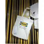 全新品 現貨 IKEA EFTERTRÄDA 托特包 購物袋 側背包 肩背包 環保袋 LOGO 棉布 帆布 LOGO包