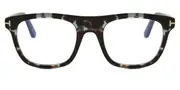 Tom Ford FT5939-B Blue-Light Block 055 Men's Glasses Tortoiseshell Size 52 - Private Health Rebate - Blue Light Block Available