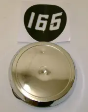 SIDE BADGE - PLASTIC (MEDALLION & DECAL). COMPATIBLE WITH: MASSEY FERGUSON: 165