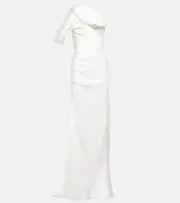 [Maticevski] Maticevski Darkness one-shoulder gown AU 12 black