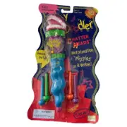 Vintage 90's DIZZY DOODLER Chatter Heads Motorized Pen Wiggles New Sealed