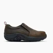 MERRELL WORK Men's Jungle Moc Leather Composite Toe SD+ Work Shoe Espresso - J09