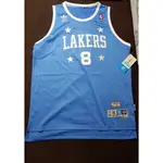 ADIDAS KOBE BRYANT YXL 湖人 50年代復古球衣 北卡藍 SWINGMAN HWC LAKERS