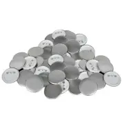 500 Pcs Pinback Button Parts 44 Mm plastic Badge & Button Makers