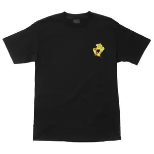 Santa Cruz SB Spongehand 海綿寶寶 T恤 (黑)《Jimi Skate Shop》