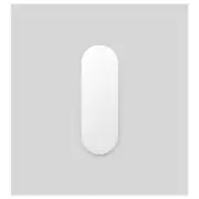 Large Bjorn Oval Mirror