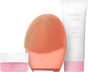 [FOREO] Clean Balance LUNA 4 Bundle - Facial Cleansing Brush for Balanced Skin + Micro-Foam Face Cleanser 2.0, 100 ml + LUNA (Ultra Nourishing) Cleansing Balm, 15 ml - Firming Face Massager