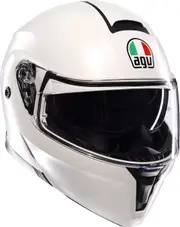 AGV Streetmodular Mono, flip up helmet , color: Matt-White , size: S