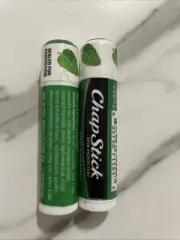 (2) ChapStick Classic Spearmint Lip Balm Cool Moisturizing Lip Care
