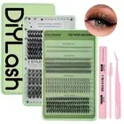 551Pcs Lash Clusters Kit Individual Lashes Kit for Lash Extension Beginners