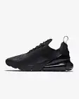 NIKE AIR MAX 270 TRIPLE BLACK SHOES SIZE MENS US8-14 PLUS TN TUNED TAILWIND TW