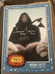 Boba Fett Signed Star Wars Living Set Fine Art Print Temura Morrison JSA #1/ 100