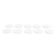 40 X 3mm 50 Pcs Speaker Isolation Feet Pad Multipurpose Self Adhesive Anti