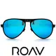 美國ROAV 折疊太陽眼鏡 ATLAS 8101 C.13.62(黑) 藍水銀 偏光鏡片【原作眼鏡】