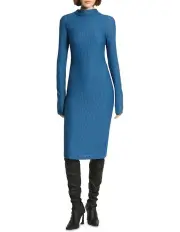 [Sass & Bide] Atto Midi Dress in Blue