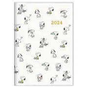 2024 Schedule Book Agenda Planner Sunstar Snoopy B6 Monthly Self Management #02