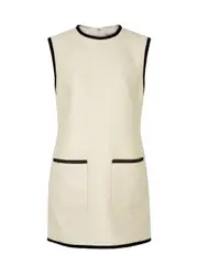 Veronica Beard Ravena Jacquard Mini Dress - Ecru - 8 (UK12 / M) 8 (UK12 / M)