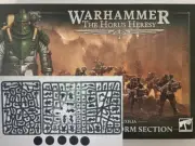 30K Warhammer Heresy Solar Auxilia Veletaris Storm Squad 5 Man On Sprues b
