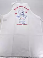 Cherished Teddies- Kiss the Cook Apron (27") #CRT707