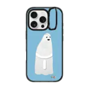 iPhone 16 Pro Impact Ring Stand Case MagSafe Compatible Sky Ghost