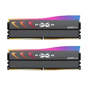 SP Silicon Power XPOWER STORM RGB DDR5 32GB(2x16GB) 6400MHz Gaming Memory Supports Intel XMP/AMD EXPO CL32 UDIMM Desktop PC Computer RAM Memory, Gray