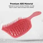 2pcs Paddle Detangling Vent Brush Wet Dry Round Comb Teeth Beard Vent Massag