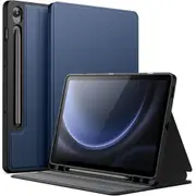 JETech Case for Samsung Galaxy Tab S9 FE 10.9-Inch with S Pen Holder, Slim Folio Stand Protective Tablet Cover, Multi-Angle Viewing (Blue)