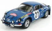 IXO 1/24 RENAULT ALPINE A110 1800S #18 WINNER RALLY MONTE CARLO '73 NICOLAS VIAL
